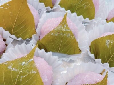 高知県高知市農人町　和菓子処”桜いろ” 桜餅コラボ